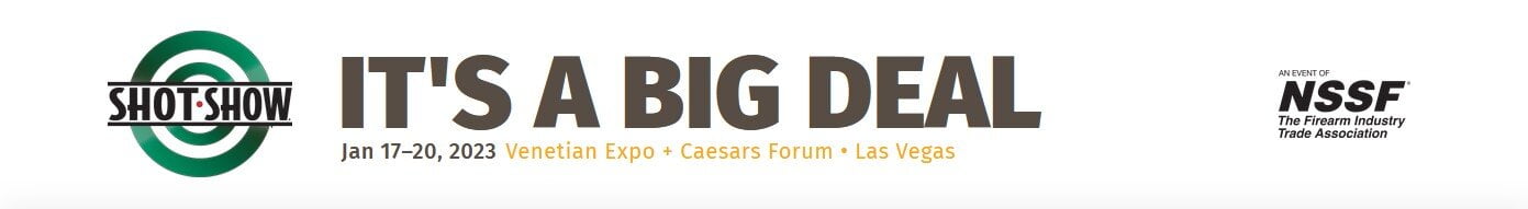 SHOT Show in Las Vegas, 2023.
